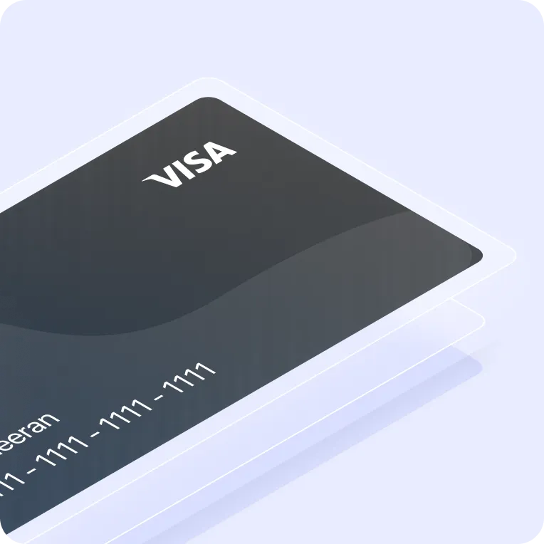 A stack of payment cards