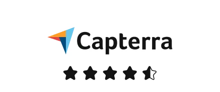 Capterra: rated 4.5 out of 5